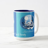 Atmen Sie einfach die Tasse der Selbstachtung aus (VorderseiteRechts)