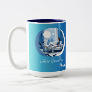 Atmen Sie einfach die Tasse der Selbstachtung aus