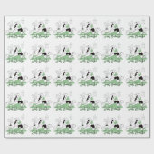 Atmen Sie einfach die Yoga-Medizin-Pose aus Geschenkpapier (Flach)