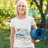 Atmen Sie einfach ein und machen Sie einen Wunschz T-Shirt