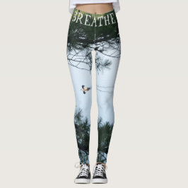ATMEN SIE EINFACH LOON-YOGA-LEGGINGS LEGGINGS