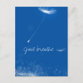 Atmen Sie einfach - Lüstern schwebend Postkarte (Vorderseite)