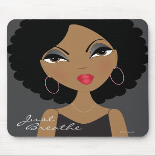 Atmen Sie einfach Mousepad