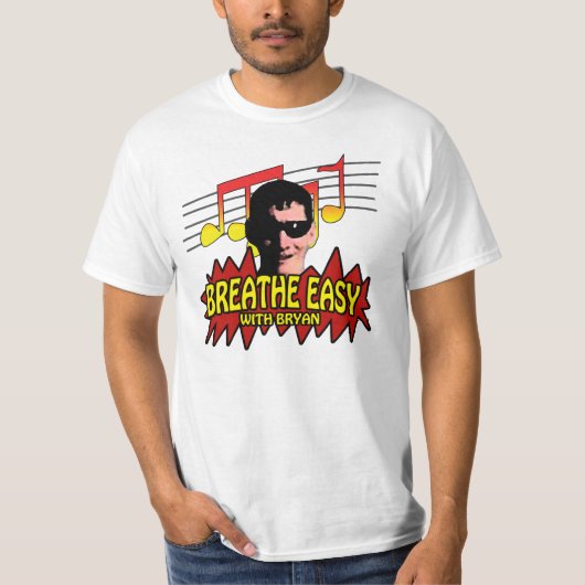 Atmen Sie einfaches mit Bryan T-Shirt (Vorderseite)
