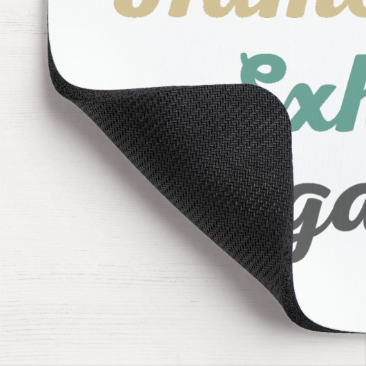 Atmen Sie Hamburger Exhale Negativity Mouse Pad ei Mousepad (Ecke)