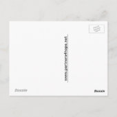 Atmen Sie Hoffnungs-Postkarte Postkarte (Rückseite)