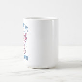 Atmen Sie in Blase aus Axolotl Yoga Kaffeetasse (Mittel)