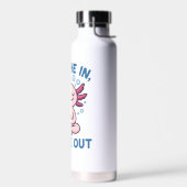 Atmen Sie in Blase aus Axolotl Yoga Trinkflasche (Links)