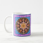 Atmen Sie in der Dankbarkeit Kaffeetasse (Links)