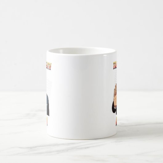 Atmen Sie Karen Funny Sarcasm Kaffeetasse (Mittel)