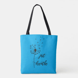 Atmen Sie leicht mit Löwenzahn Tasche