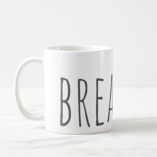 Atmen Sie Tasse (Links)