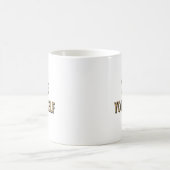 Atmen Sie tief, leben Sie freie Wüstengewüste Kaffeetasse (Mittel)