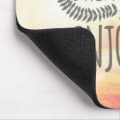 Atmen Sie tief Mousepad (Ecke)