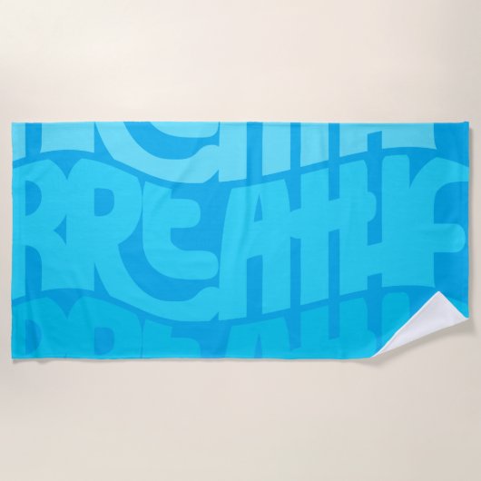 atmen strandtuch (Vorderseite)