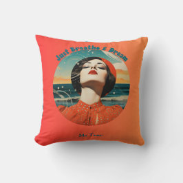 Atmen & Träumen Retro Me Time Kissen