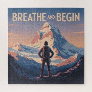 Atmen und Beginnen Puzzle
