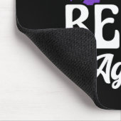 Atmen und beginnen Sie wieder Depression Bewusstse Mousepad (Ecke)
