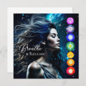 Atmen und Freigabe | Schöne ätherische Frau (Vorne/Hinten)