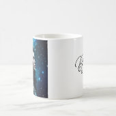 Atmen und Freigabe | Schöne ätherische Frau Kaffeetasse (Mittel)