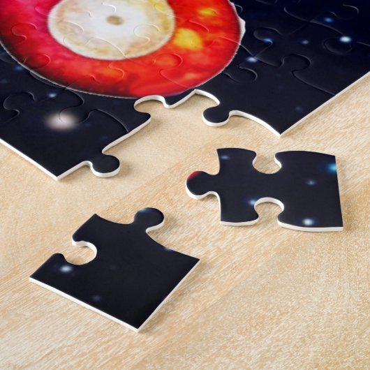 Atmen und Freigabe | Schöne ätherische Frau Puzzle (Seite)