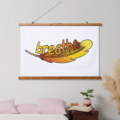 atmen wandteppich mit holzrahmen (Schlafzimmer)