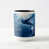 Atmen Zweifarbige Tasse (Mittel)