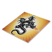 Atmendrache des Feuers Fliese (Seite)