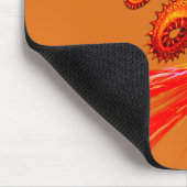 Atmenmousepad drache des Feuers Mousepad (Ecke)