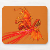 Atmenmousepad drache des Feuers Mousepad (Vorne)
