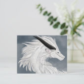 Atmos the Air Dragon Postkarte (Stehend Vorderseite)