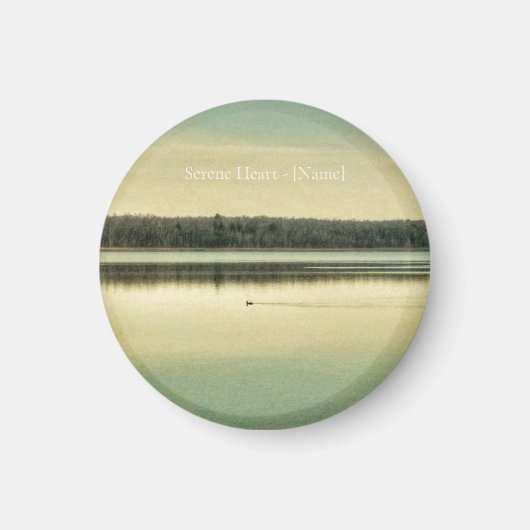 Atmosphäre der Natur Magnet — Anpassbar (Vorne)