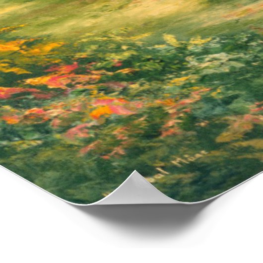 Atmosphäre in der Toskana 1996 Poster (Ecke)