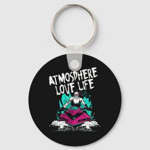 Atmosphäre Liebe Leben Wasser Roller Jet Ski Schlüsselanhänger