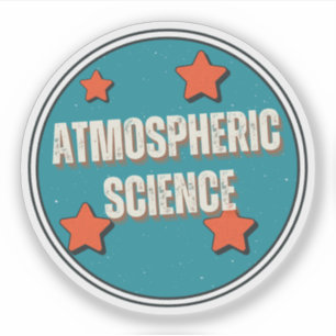 Atmosphärenwissenschaft Aufkleber