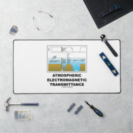 Atmosphärische elektromagnetische Transmittanz Schreibtischunterlage