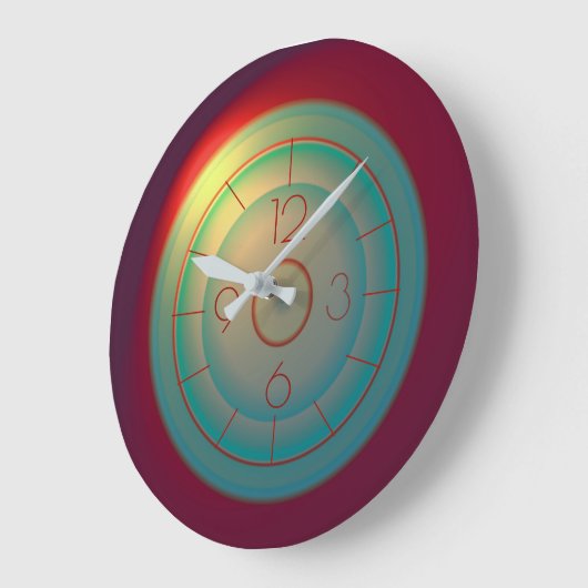 Atmosphärische Rote Lichteffekte > Fun Uhren (Winkel)