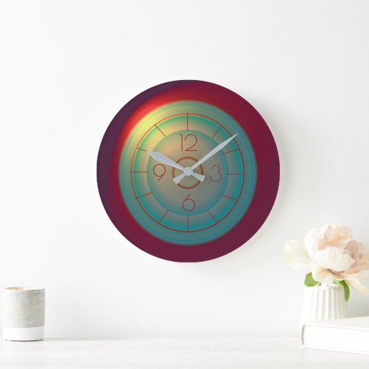 Atmosphärische Rote Lichteffekte > Fun Uhren (Zuhause)