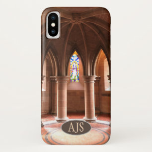 Atmosphärische Sandsteinpfeiler & Buntglas. Case-Mate iPhone Hülle