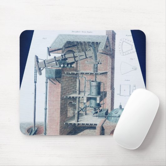 Atmosphärischer Dampf-Motor Mousepad (Mit Mouse)
