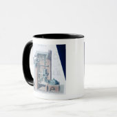 Atmosphärischer Dampf-Motor Tasse (Vorderseite Links)