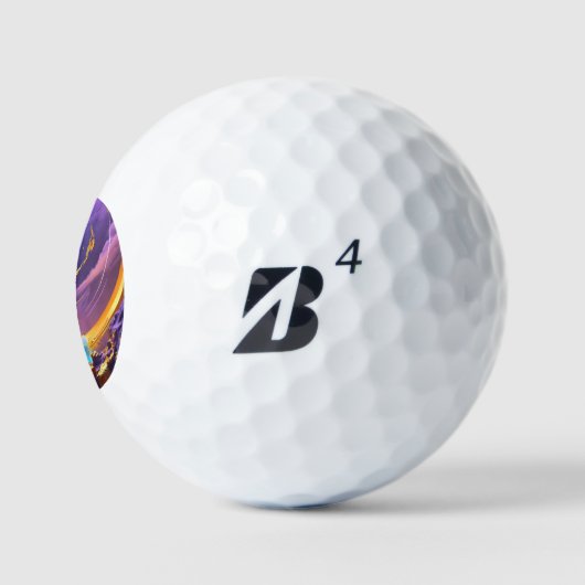 "Atmosphärischer Durchbruch" Golfball (Logo)