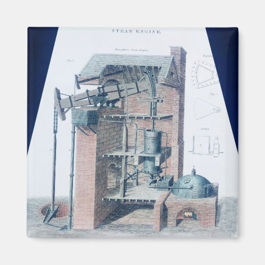 Atmosphärischer Motor Magnet (Vorne)