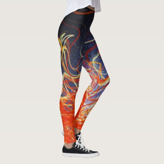 Atmosphärisches Chaos - Leggings (Rechts)