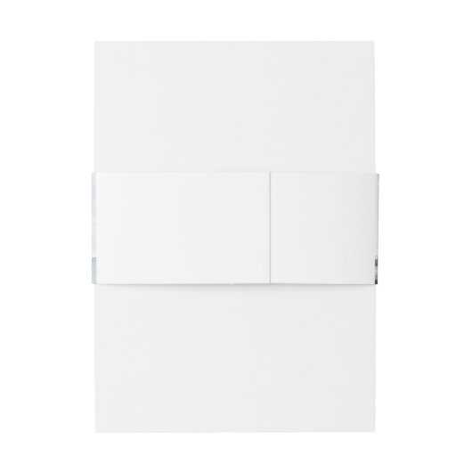 Atmosphere Landscape Foto Wedding Bellyband Einladungsbanderole (Rückseitenbeispiel)