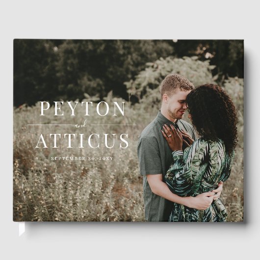 Atmosphere Verlobung Fotografie Hochzeit Gästebuch (Vorderseite)