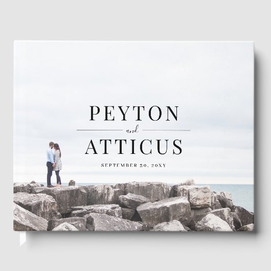 Atmosphere Verlobung Fotografie Hochzeit Gästebuch (Vorderseite)