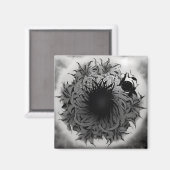 Atmospheric Abstraction Magnet (Vorderseite/Rückseite)