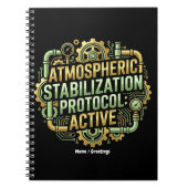 Atmospheric Stabilization Protocol Active Notizblock (Vorderseite)