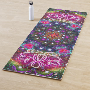 Atmospheric Zen Lotus Star Kaleid Yogamatte